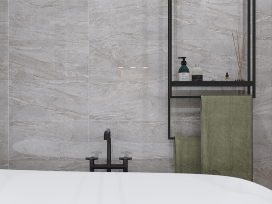 Golden Tile Marmo Milano Marble Wall Tile 300 x 600 x 9mm Grey 1.44m2
