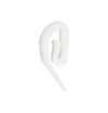 Securit Plastic Curtain Hooks White S6430