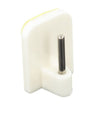 Securit Self-Adhesive Curtain Rod Hooks (4) White