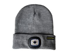 Core Rechargeable LED Beanie Hat Grey