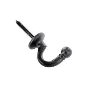 Securit Antique Ball End Hooks (2) 40mm