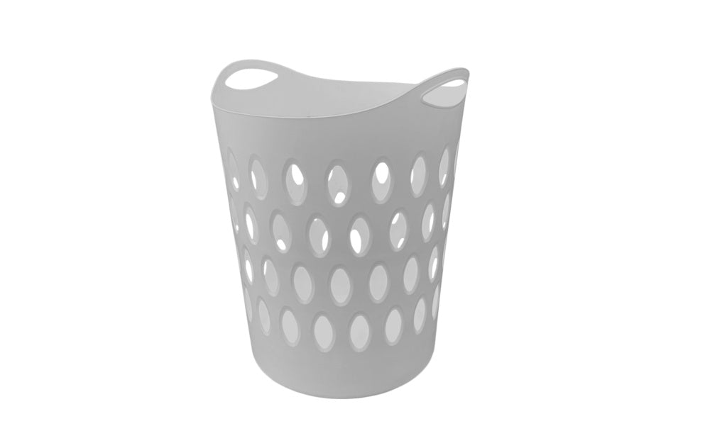 Signature Large Flexi Laundry Basket Grey