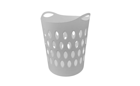 Signature Large Flexi Laundry Basket Grey