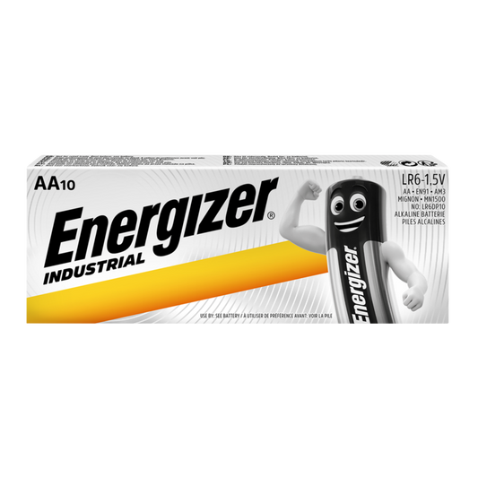 Energizer AA Industrial Batteries Pack 10