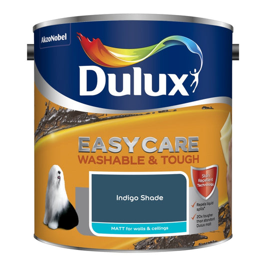 Dulux Easycare Washable & Tough Matt 2.5L Indigo Shade