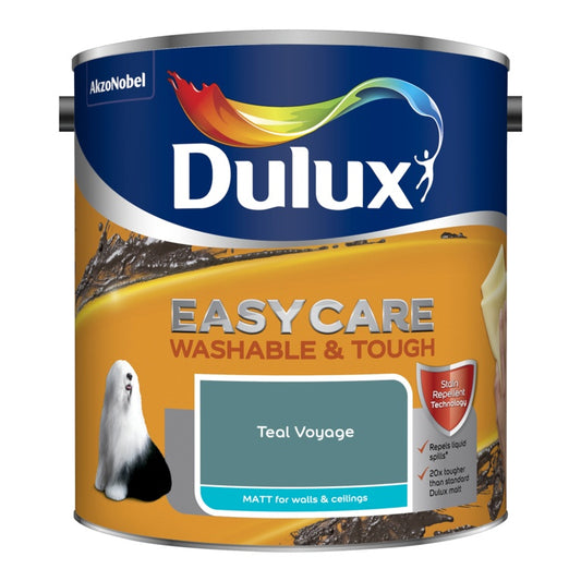 Dulux Easycare Washable & Tough Matt 2.5L Teal Voyage