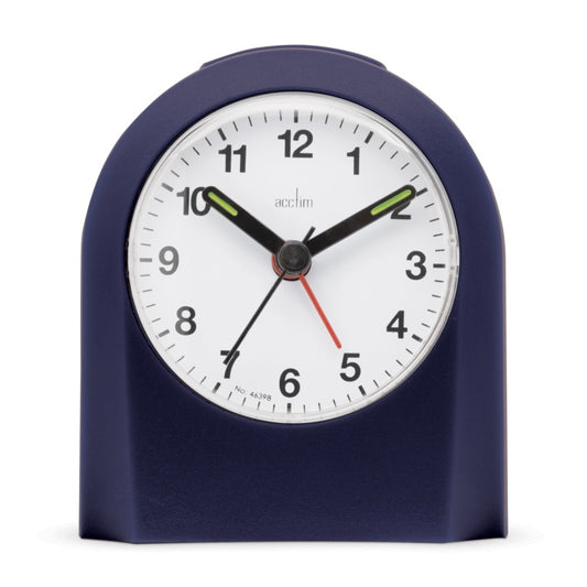 Palma Crescendo Alarm Clock With Snooze Deep Ocean