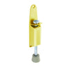 Securit Kick Down Door Stop Brassed 125mm Pack of 5