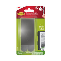 Command™ Picture Hanging Strips 9kg Black 4 pairs