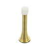 Securit Brass Plated Spring Door Stop 75mm