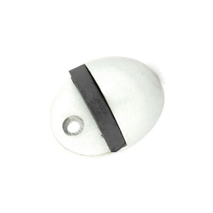 Securit Aluminium Oval Door Stop 50mm