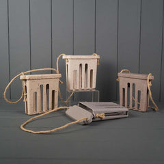 Earthy Sustainable Suet Cake Feeder Coffee