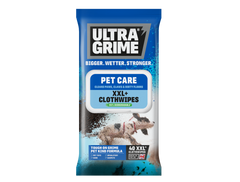 Ultragrime Life Pet Care Cloth Wipes XXL 40 Pack