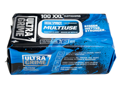 Ultragrime Pro Multi-Use Cloth Wipes XXL 100 Pack