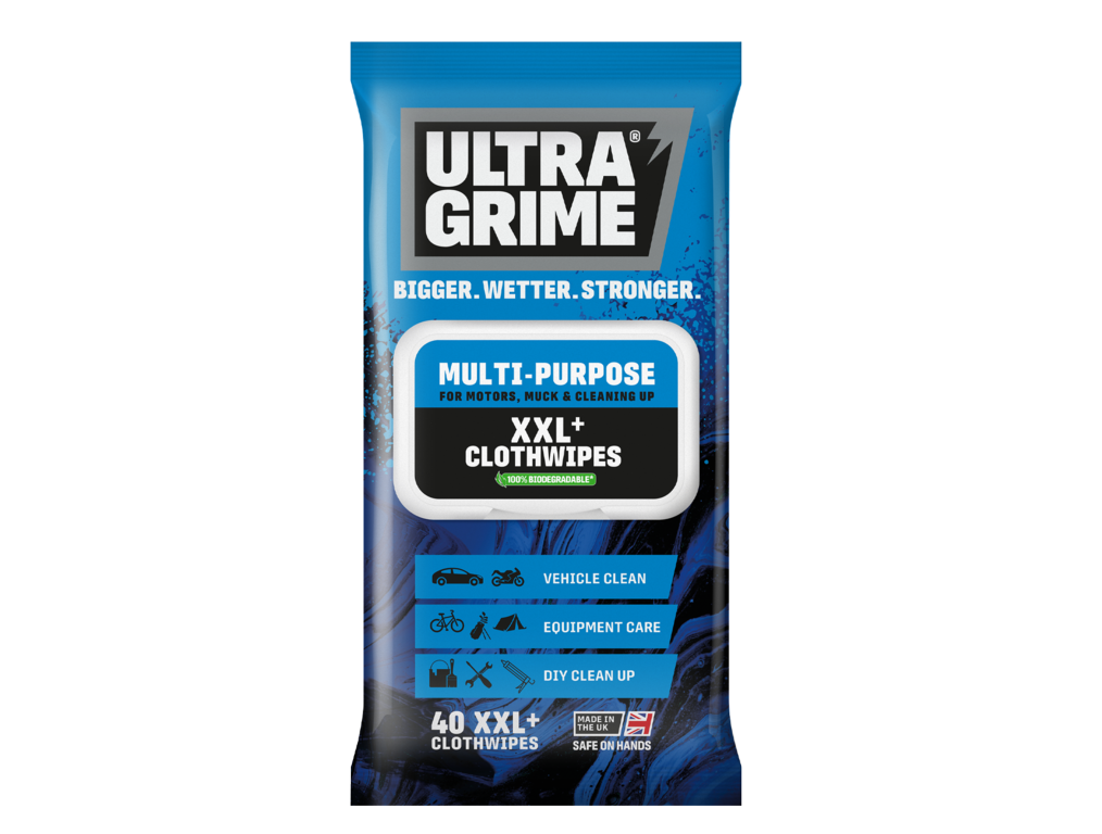 Ultragrime Life Multi Purpose Original Cloth Wipes XXL 40 Pack