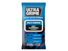 Ultragrime Life Multi Purpose Original Cloth Wipes XXL 40 Pack