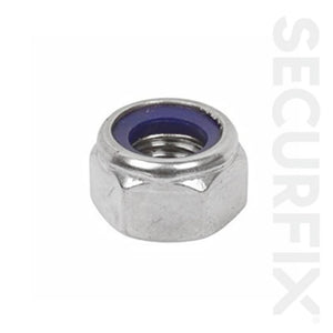 Securfix Nylon locking Nut 50 Pack M12