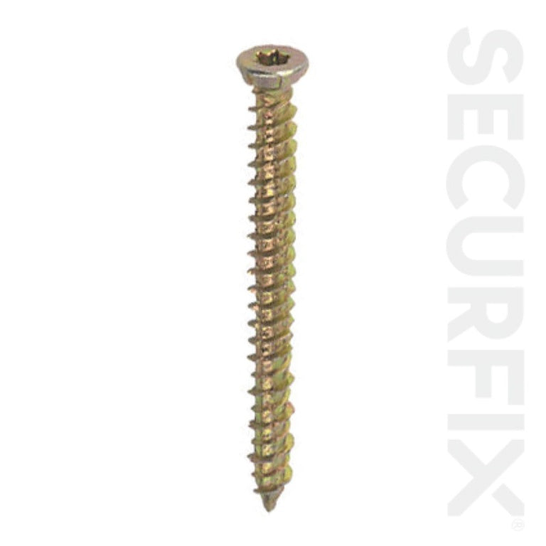 Securfix Concrete Frame Screw 10 Pack 7.5 x 42mm