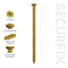 Securfix Concrete Frame Screw 10 Pack 7.5 x 27mm