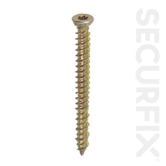 Securfix Concrete Frame Screw 10 Pack 7.5 x 202mm