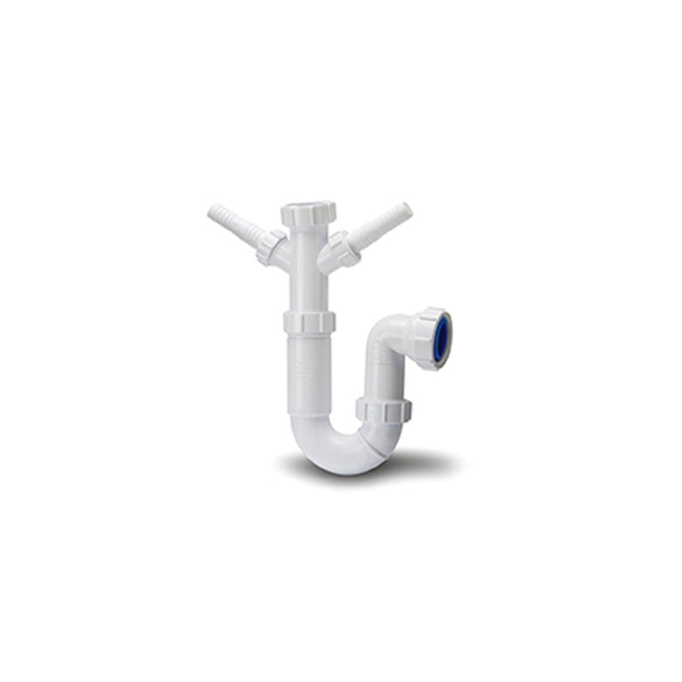 Oracstar Washing Machine Trap 2 Spigots 40mm