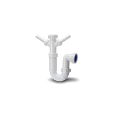 Oracstar Washing Machine Trap 2 Spigots 40mm