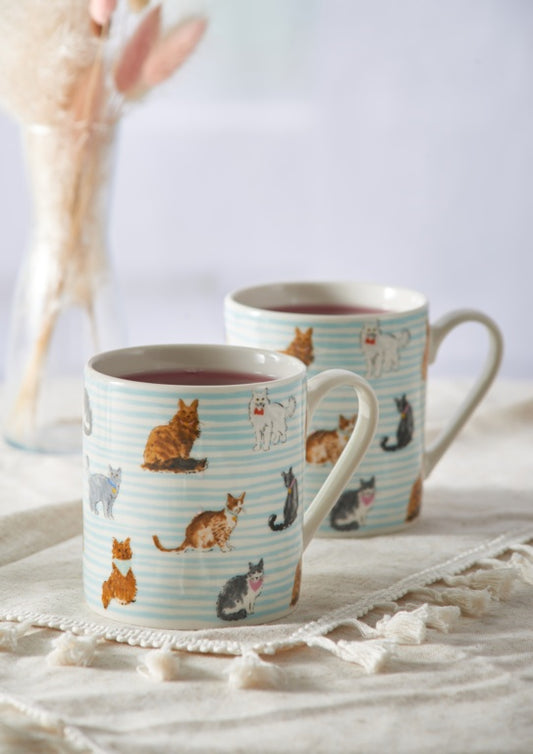 Price & Kensington Cat Decorated Mug 340ml