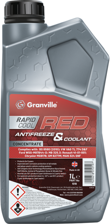 Granville Red Anti-Freeze 1L
