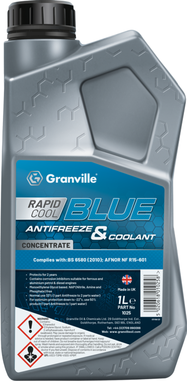 Granville Blue Anti-Freeze 1L