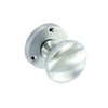 Securit Satin Chrome Mortice Knobs (Pair) 60mm