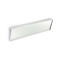 Securit Aluminium Face Fix Letter Plate 250mm Bright