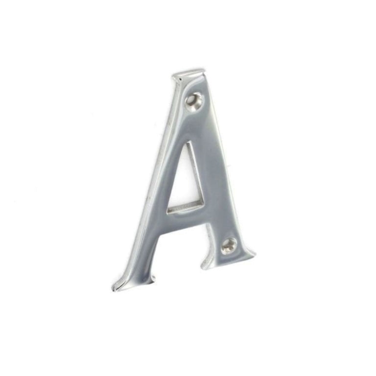 Securit Chrome Letter 75mm A