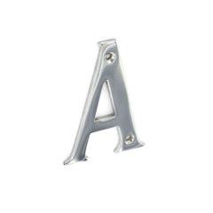 Securit Chrome Letter 75mm A
