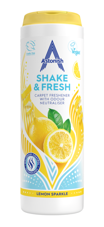 Astonish Shake & Fresh 400gm Lemon Sparkle