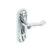 Securit Kempton Chrome Bathroom Handles (Pair) 170mm