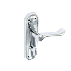 Securit Kempton Chrome Bathroom Handles (Pair) 170mm