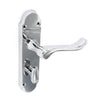 Securit Richmond Chrome Bathroom Handles (Pair) 170mm