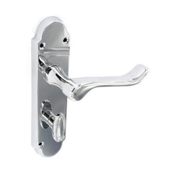 Securit Richmond Chrome Bathroom Handles (Pair) 170mm