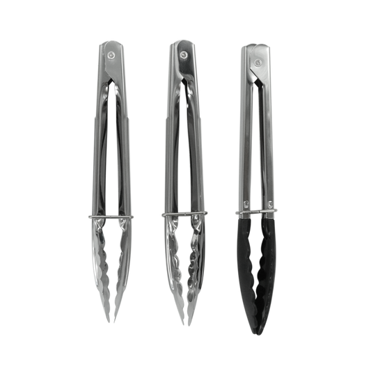 Fackelmann Stainless Steel Tongs Set 3