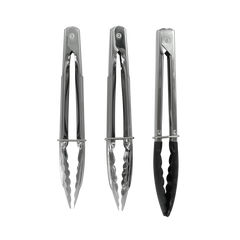 Fackelmann Stainless Steel Tongs Set 3