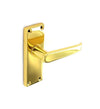 Securit Victorian Latch Furn Handles (Pair) 115mm