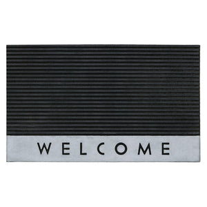 JVL Quartz Welcome Doormat 47 x 75cm