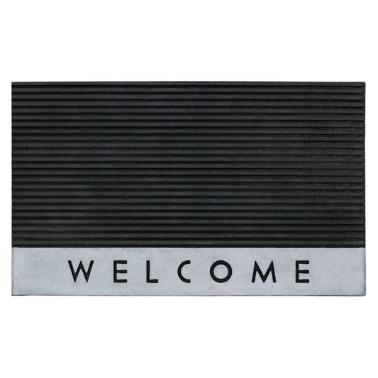 JVL Quartz Welcome Doormat 47 x 75cm