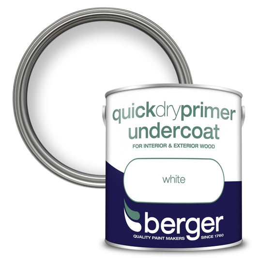 Berger Quick Dry Primer Undercoat 2.5L White