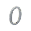 Securit Chrome Numeral 75mm 0