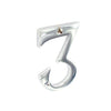 Securit Chrome Numeral 75mm 3