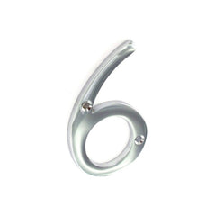 Securit Chrome Numeral 75mm 6