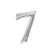 Securit Chrome Numeral 75mm 7