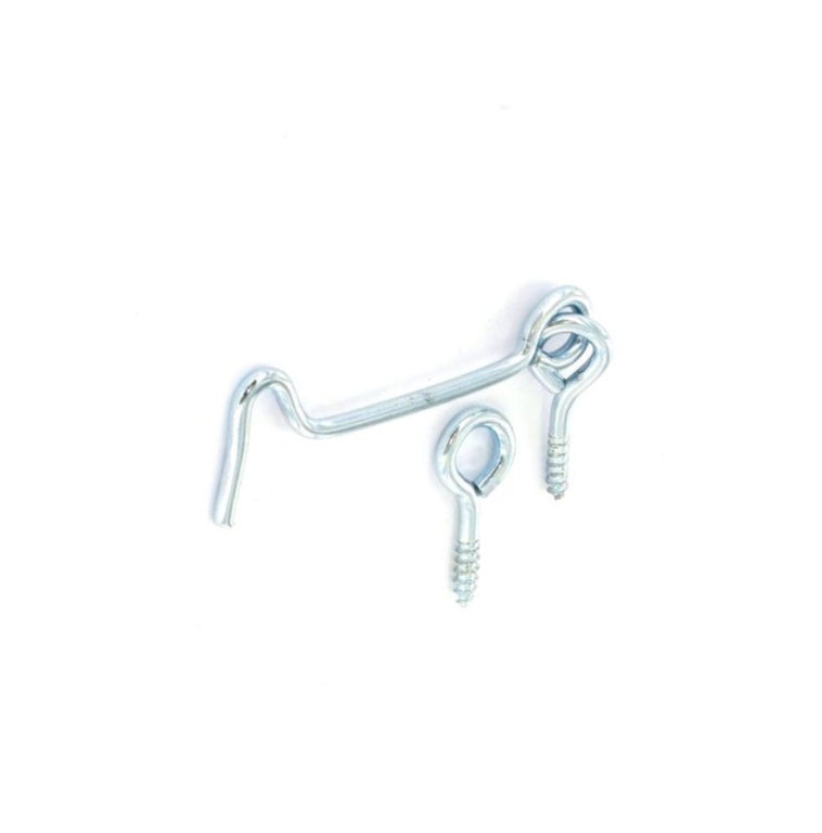 Securit Gate Hooks & Eyes Zinc Plated (2) 100mm