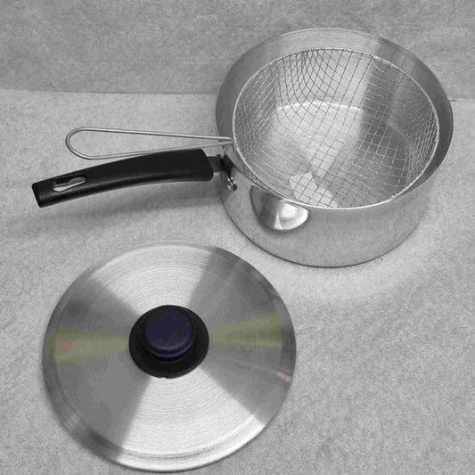 Mtk Housewares Chip Pan With Basket Non Stick 22cm